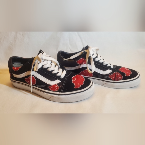 Vans Animé Naruto Clouds Custom Akatsuki Shoes - Picture 2 of 6